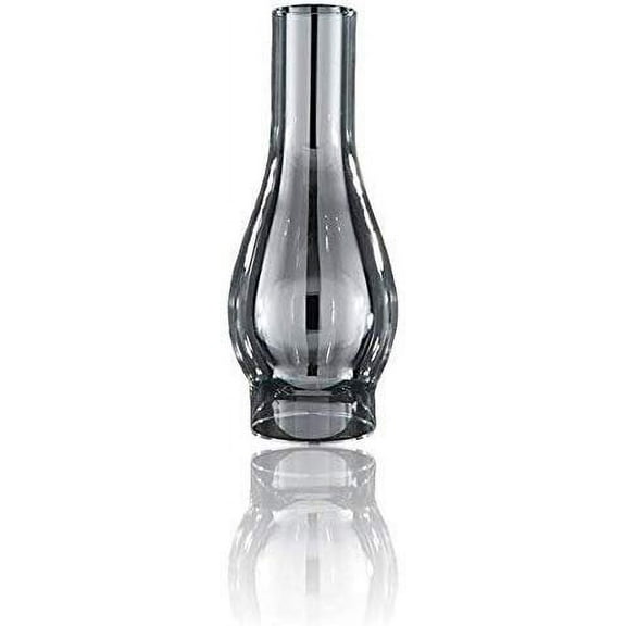 Light of Mine | 3 x 10" Oil Lamp Globe Replacement Lamp | Oil Lamp Chimney | Hurricane Lamp Glass Replacement | Clear Smooth Top Chimney