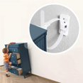 thumbnail image 1 of (Paquete de 10), Kit de correas de anclaje antivuelco para bebés, Dispositivo de prevención de caídas de muebles, Anclajes de pared de seguridad para bebés y protección para mascotas, Blanco Sincero Electrónica, 1 of 5