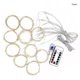 thumbnail image 4 of Moyic LED para ventana, Control remoto, tira de lámpara alimentada por USB Flexible para el hogar, fiesta al aire libre, Type11 NO11, 4 of 6