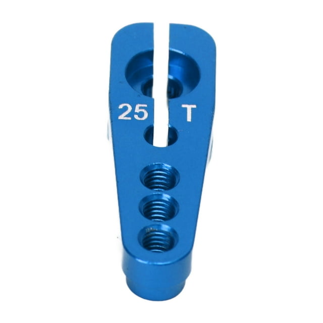 Servo Horns, RC Car Servo Horns Aluminum Alloy Wide Compatibility 25T Adjustable Design For 1/10 RC Car Red,Blue,Black