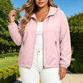 thumbnail image 2 of Thousandth Women's Zip Up Athletic Windbreaker Casual Long Sleeve Lightweight Hooded Jacket Breathable Quick Dry Coat for Running Gym Yoga Workout, 2 of 7