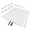 White-0.6in W X 0.4in H X 204in L, variant on White 0.6in W X 0.4in H X 204in L Cable Organizer Raceway for TV and Media Cords