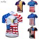thumbnail image 2 of Moxilyn 2020 Nueva camiseta colorida para bicicleta de montaña, bicicleta de carretera, camiseta para hombre, camiseta de verano para montar en bicicleta, manga corta, 2 of 5