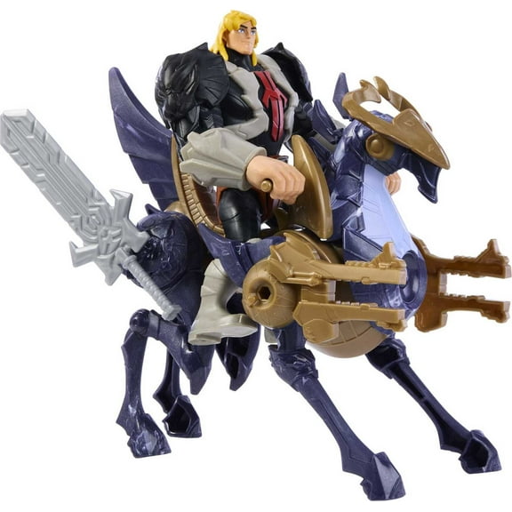The Masters of the Universe He-Man & Stridor Steed, Savage Eternia Collectible Superhero