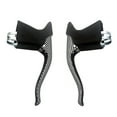 thumbnail image 2 of Bike Brake Lever, Road Bike Brake Lever, Lightweight Aluminum Bike Brake Handle Mountain Bike Cycle Brake Levers Front & Rear Brake Levers Drop Handlebar Set, 2 of 7
