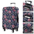 thumbnail image 5 of Pioneer Flower Floral Print Pattern Luggage Cover Fashion Suitcase Cover Baggage Covers Fit 25-28 Inch Luggage (Go Travel), 5 of 5