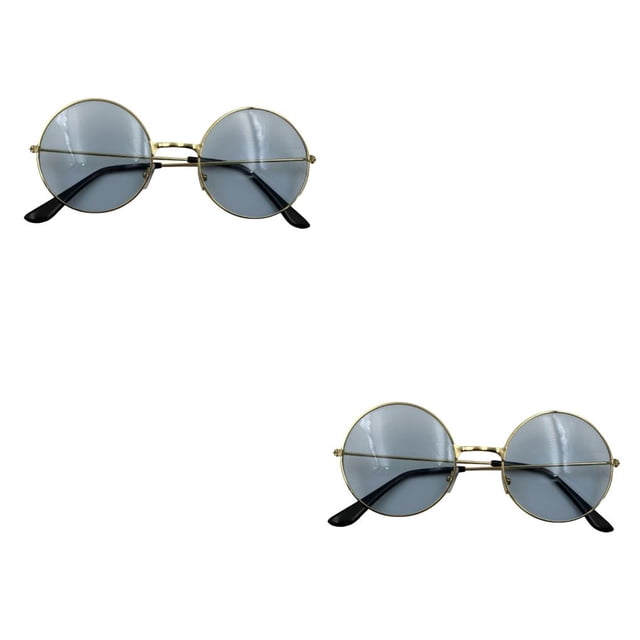 Gafas de sol Seitruly diseño especial Fiesta de baile Marco de metal Dorado, azul Type2 NO2