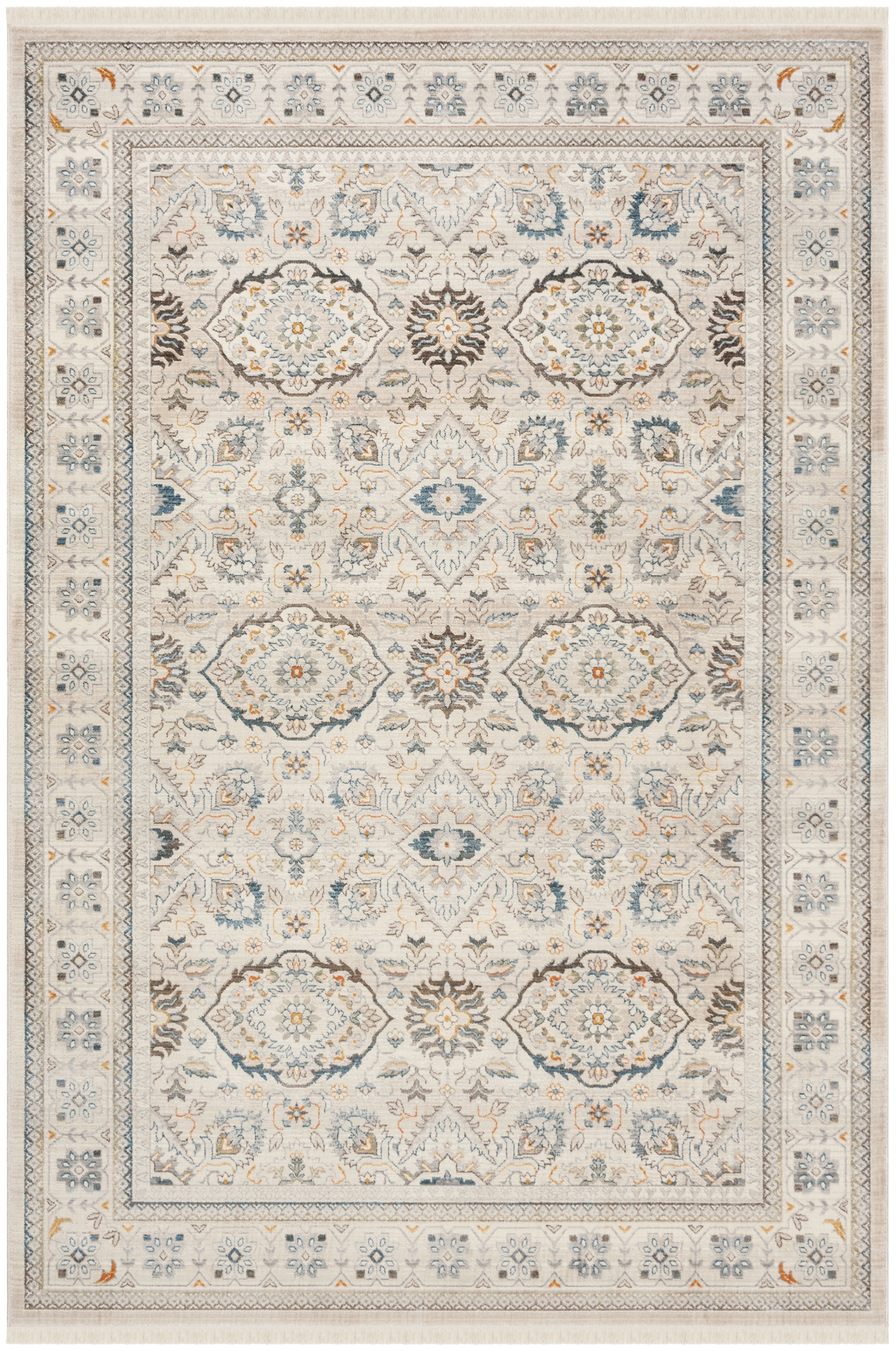SAFAVIEH Vintage Persian VTP444A Ivory /Light Grey Rug