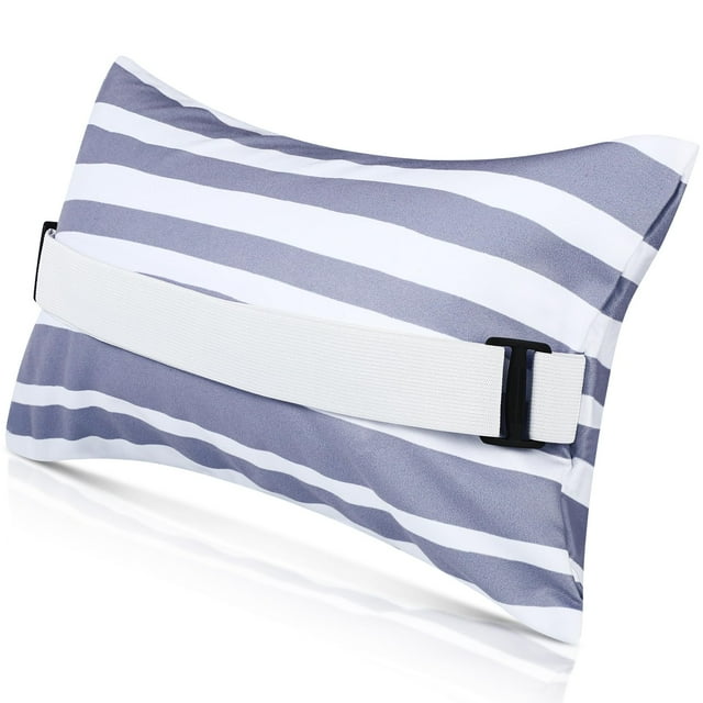 Almohada Inflable de Playa Menkxi 45x23 cm con Funda Removible