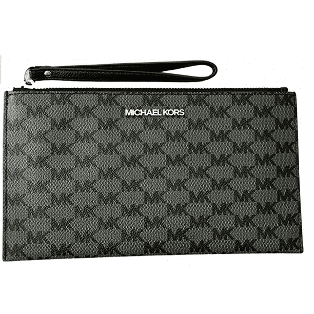Michael Kors Jet Set women's leather wallet with logo