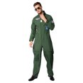 thumbnail image 2 of Uniforme de piloto de alto vuelo de Halloween, uniforme de baile para actuación en grupo, fiesta de bar, fiesta deportiva, uniforme de baile (talla M), 2 of 5