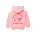 thumbnail image 3 of Minnie Mouse Toddler Girls' Full Zip Graphic Hoodie, Sizes 12M-5T, 3 of 7