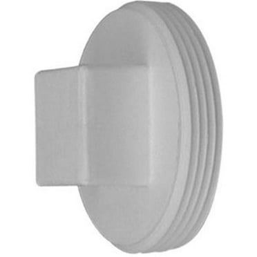 Lasco  4 in. Male Cleanout PVC Plug DWV