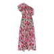 thumbnail image 5 of Vestido Maxi Boho Pompotops Mujer Verano Un Hombro Sin Mangas Cintura Elástica Playa, 5 of 9