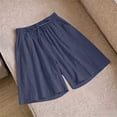 thumbnail image 5 of Aimik Women's Relaxed Shorts Elastic Waist Sports Shorts with Drawstring Summer Loose Fit Shorts, 5 of 6
