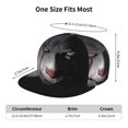 thumbnail image 6 of Pennywise Dancing Clown Flat Brim Bill Baseball Cap Adjustable Hat Hip Hop Caps for Dad Men Women, 6 of 9