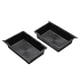 thumbnail image 2 of Caja de Almacenamiento debajo del asiento shamjiam organizador accesorios negro impermeable automóvil para modelo Y, 2 of 7