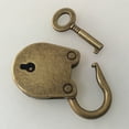 thumbnail image 3 of 3pcs Vintage Antique Style Mini Bear Head Archaize Padlocks Key Lock with Keys(3 x Bronze Locks and 3 x Keys), 3 of 5