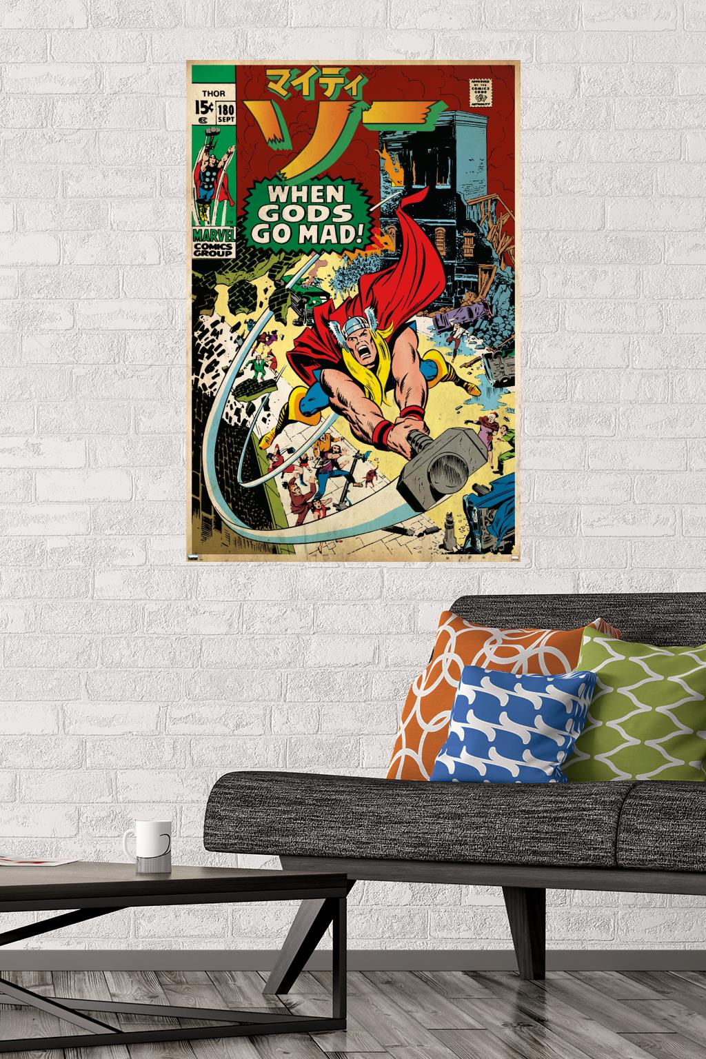 Marvel Katakana - Thor #108 Wall Poster, 22.375" x 34"