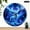 10x10in, variant on Patifu Aurora Glowing Deer Round Wooden Wall Clock Battery Operated Silent Sweep Movement 10x10in