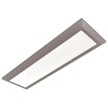 

LED Linear Ceiling Light in Satin Nickel (50.38 in. W x 15 in. D x 2 in. H)