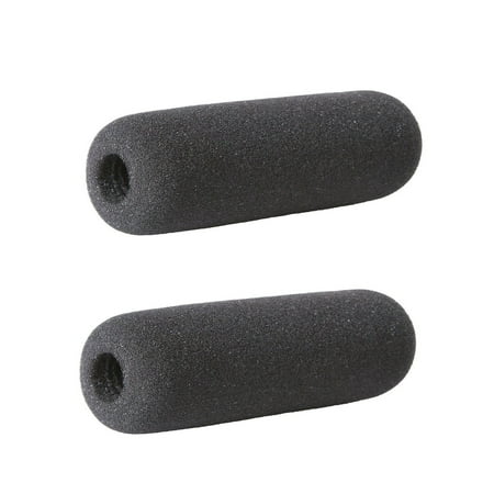 Movo F12 Foam Windscreen for Shotgun Microphones for up 12cm including the Including Select Audio-Technica, Azden, Ikegami, Panasonic, Schoeps, Shure, Sennheiser & Sony Mics (2 PACK)