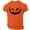 A007-Orange, variant on Halloween Shirts for Men Funny Graphic Tshirts Round Neck Short Sleeve Pumpkin Jack-o'-lantern Print Halloween Costume
