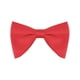 thumbnail image 1 of INSPIRAR CHIC Corbata de moño clásica de satén de color sólido para hombres en el Día del Padre para traje formal roja, 1 of 4