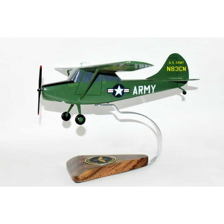 Cessna® O-1 (L-19) Birddog, US Army,18" Mahogany Scale Model