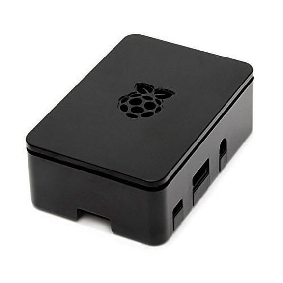Raspberry Pi Case Premium High Quality (Black) fits Raspberry Pi 3