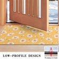 thumbnail image 3 of Yellow Daisy Flower Pattern Door Rugs,Washable Non Slip Door Mats Indoor,Decorative Door Mats,Entry Mat Indoor for Entrance,Bedroom,Kitchen,Bathroom,17"x30", 3 of 6