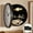 Black, variant on Wall Clock Safe with Hidden Storage, Round Concealed Cash Box for Home Office