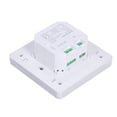 thumbnail image 4 of Amdohai 2 Gang Smart Light Switch 2.4Ghz Wifi Light Switch Compatible avec et Maison avec Minuterie Simple-Pôle, 4 of 7