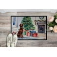 thumbnail image 2 of Carolines Treasures DAC2612JMAT 24 x 36 in. Black & Tan Coonhound Cozy Christmas Doormat, 2 of 104