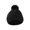 Black, variant on Winter Beanies Women/Men Winter Thicken Solid Wool Hat Outdoor Cycling Fleeced Warm Knitted Hat