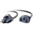 C2G 3ft 18 AWG Universal Flat Panel Power Cord (NEMA 515P to IEC320C13