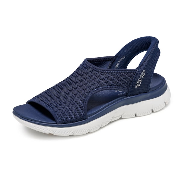 Sandalia Slip-On Skechers para Mujer Summits Azul Marino Talla 7M