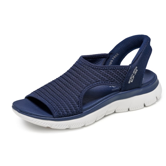 Sandalia Slip-On Skechers para Mujer Summits Azul Marino Talla 7M