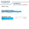 thumbnail image 3 of Membrana de ósmosis inversa y ultrafiltración Purikor PKM-100G, 3 of 3