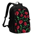 thumbnail image 1 of Easygdp Cherry Mochila para Laptop de Viaje con Puerto USB, Mochila para Laptop con Puerto de Carga USB para Mujeres y Hombres, 1 of 7