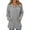 Gray 1, variant on hotojiny Womens Oversized Sweatshirts Lightweight Drawstring Hooded Pullover Fall Long Sleeve Quarter Zip Tops Fall Spring Clothes