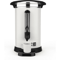 Commercial Coffee Urn,Commercial Coffee Maker, Fast Brew/Food Grade Stainless Steel, Hot Water Urn for Buffet Catering Wedding