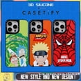 thumbnail image 2 of Funda De Silicona 3D Creative Cartoon Spider Man Compatible Con iPhone 14 13 12 11 Pro MAX XR IX XS 7 8 Plus Protectora A Prueba De Golpes Cubierta Suave Completa, 2 of 4