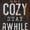 Get Cozy Typography, variant on Elephant Stock Get Cozy Typography Wall Art - Vertical Canvas Wall Art - Living Room Wall Decor - Inspirational And Typography Canvas - Brown And White Decor - 8" x 12"