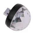 thumbnail image 4 of Bola de luz LED portátil USB para discoteca, decoración de fiestas, DJ, escenario y bar. Negro, 4 of 9