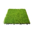 thumbnail image 2 of Césped artificial, baldosas de césped artificial, almohadillas para perros, ligero, verde, adorno, suelo, alfombra de terraza para interior y exterior Verde claro, 2 of 8