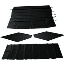 PUI 68XH100B 68-72 Nova Deluxe Headliner, Perforated Black