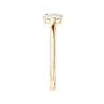 thumbnail image 3 of ANGARA Natural 0.32 Ct. Diamond Solitaire Ring in 14K Yellow Gold for Women (Ring Size: 11.5), 3 of 9