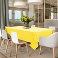 thumbnail image 1 of Rectangle Tablecloth - x - Washable Polyester Rectangular Table Cloth for Dining Room Tables Stain and Spillproof Table Cover, 1 of 5