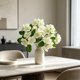 thumbnail image 1 of Ramo de hortensias artificiales para decoración de bodas y hogar | Arreglo floral de plástico realista para accesorios de fotografía, 1 of 6